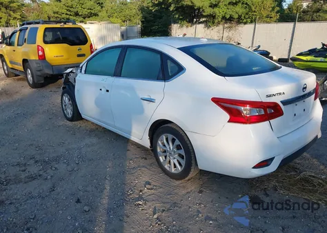 2019 Nissan Sentra Sv z USA, uszkodzony, nr VIN 3N1AB7AP9KY277146